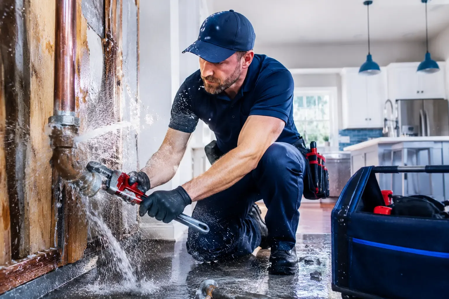 Local emergency pipe repair professionals in Waddy, KY